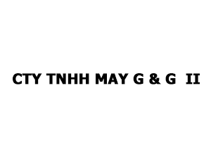 CTY TNHH MAY G&G II